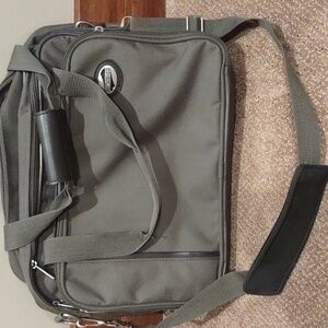 American tourister canvas computer briefcase bag